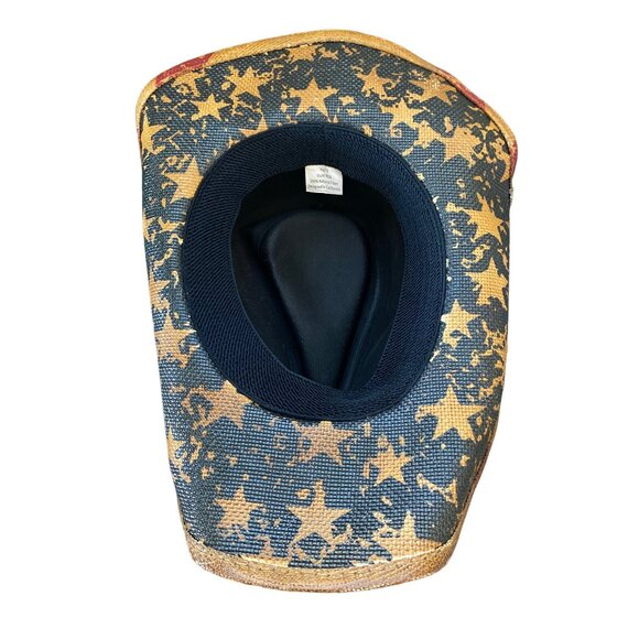 Distressed Vintage Style American Flag Hat - Picture 5 of 5